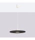 Ovo Integrated LED Pendant Ceiling Light Beige Black 1x GX53-2
