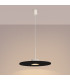 Ovo Integrated LED Pendant Ceiling Light Beige Black 1x GX53-3