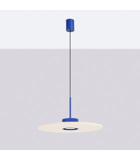 Ovo Integrated LED Pendant Ceiling Light Ultramarine Beige 1x GX53-2