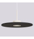 Ovo Integrated LED Pendant Ceiling Light Beige Black 1x GX53-4