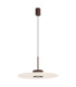 Ovo Integrated LED Pendant Ceiling Light Brown Beige 1x GX53-1