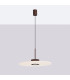 Ovo Integrated LED Pendant Ceiling Light Brown Beige 1x GX53-2