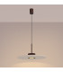 Ovo Integrated LED Pendant Ceiling Light Brown Beige 1x GX53-3