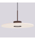 Ovo Integrated LED Pendant Ceiling Light Brown Beige 1x GX53-4