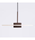 Ovo Integrated LED Pendant Ceiling Light Brown Beige 1x GX53-5