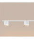 Aura Bar Pendant Ceiling Light White 4x GX53-5