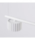 Aura Bar Pendant Ceiling Light White 4x GX53-6