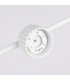 Aura Bar Pendant Ceiling Light White 4x GX53-7