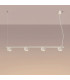 Aura Bar Pendant Ceiling Light Beige 4x GX53-3
