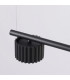 Aura Bar Pendant Ceiling Light Black 4x GX53-6