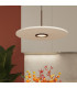 Ovo Integrated LED Pendant Ceiling Light Brown Beige 1x GX53-14