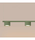 Aura Bar Pendant Ceiling Light Olive Green 4x GX53-5