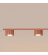 Aura Bar Pendant Ceiling Light Red Ochre 4x GX53-5