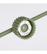 Aura Bar Pendant Ceiling Light Olive Green 4x GX53-7
