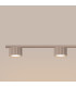 Aura Bar Pendant Ceiling Light Taupe 4x GX53-5