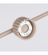 Aura Bar Pendant Ceiling Light Taupe 4x GX53-7