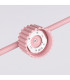 Aura Bar Pendant Ceiling Light Pink 4x GX53-7
