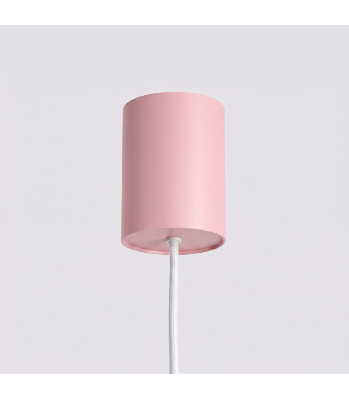 Aura Bar Pendant Ceiling Light Pink 4x GX53-9