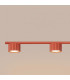Aura Bar Pendant Ceiling Light Red 4x GX53-5