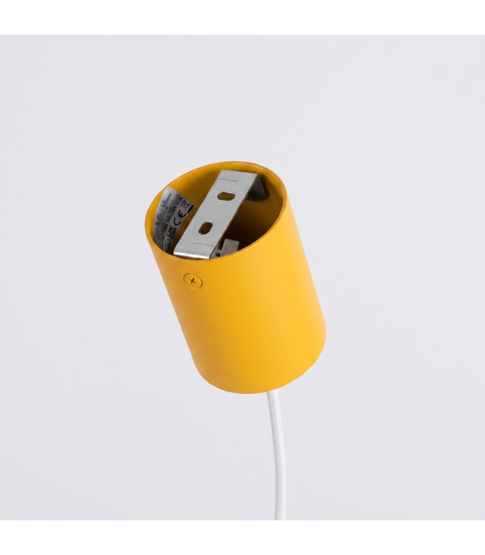 Aura Bar Pendant Ceiling Light Yellow 4x GX53-8