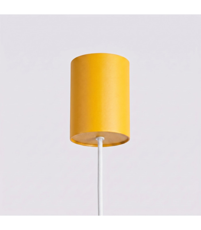 Aura Bar Pendant Ceiling Light Yellow 4x GX53-9