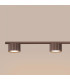 Aura Bar Pendant Ceiling Light Brown 4x GX53-5
