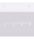 Karbon Bar Pendant Ceiling Light White 4x GU10-2