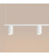 Karbon Bar Pendant Ceiling Light White 4x GU10-4