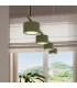 Aura Bar Pendant Ceiling Light Sage 4x GX53-14