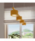 Aura Bar Pendant Ceiling Light Yellow 4x GX53-14