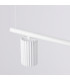 Karbon Bar Pendant Ceiling Light White 4x GU10-6