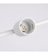 Karbon Bar Pendant Ceiling Light White 4x GU10-7