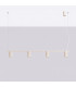 Karbon Bar Pendant Ceiling Light Beige 4x GU10-2