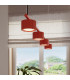 Aura Bar Pendant Ceiling Light Red 4x GX53-14