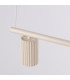 Karbon Bar Pendant Ceiling Light Beige 4x GU10-6