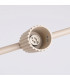 Karbon Bar Pendant Ceiling Light Beige 4x GU10-7