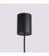 Karbon Bar Pendant Ceiling Light Black 4x GU10-9