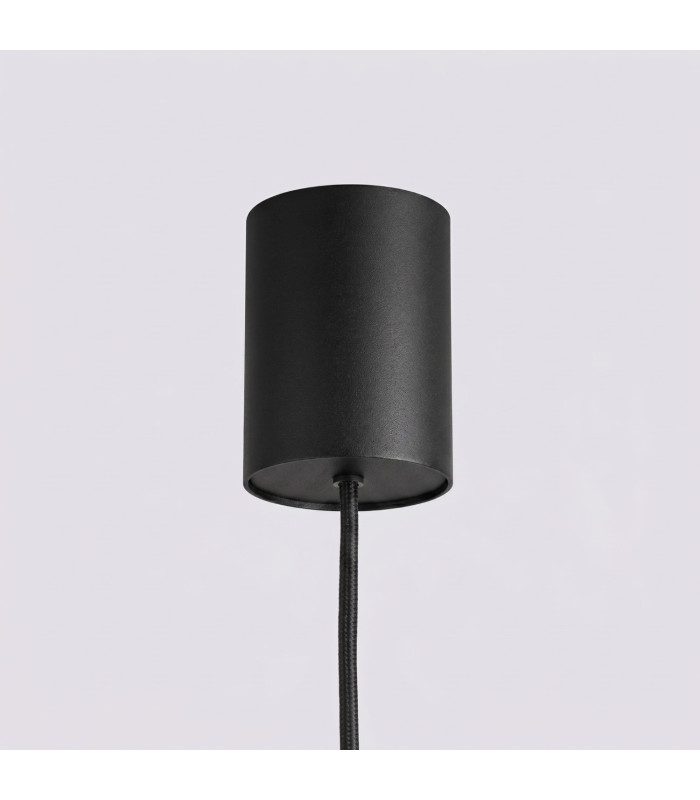 Karbon Bar Pendant Ceiling Light Black 4x GU10-9