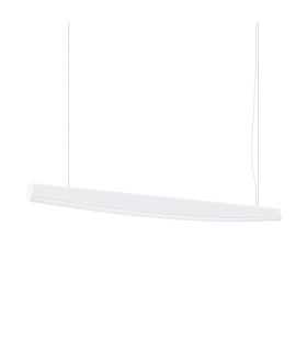 Jorun LED 120cm Bar Pendant Ceiling Light White 3000K-1
