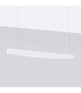 Jorun LED 120cm Bar Pendant Ceiling Light White 3000K-2