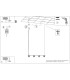 Karbon Bar Pendant Ceiling Light Beige 4x GU10-11