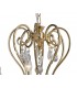 Ceiling Pendant Chandelier 8 Light French Gold, Crystal - 6