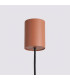 Karbon Bar Pendant Ceiling Light Red Ochre 4x GU10-9