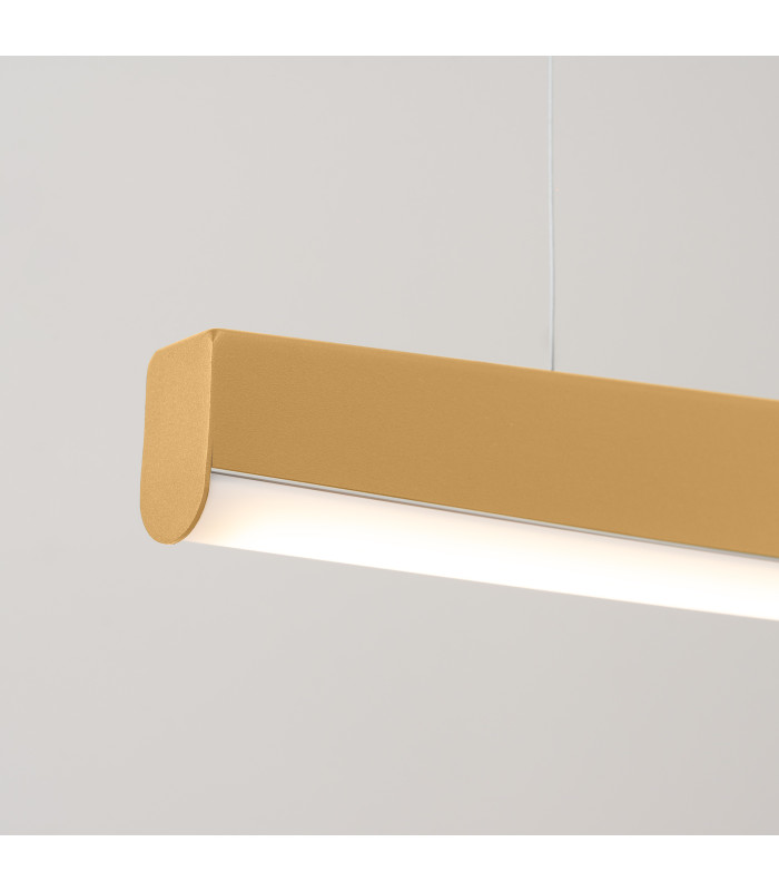 Jorun LED 120cm Bar Pendant Ceiling Light Golden 3000K-6