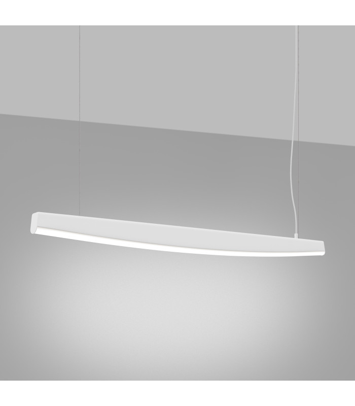 Jorun LED 120cm Bar Pendant Ceiling Light White 4000K-3