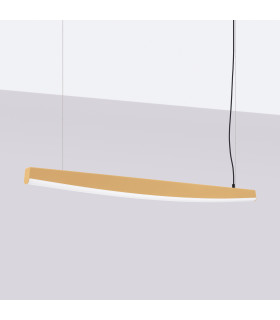 Jorun LED 120cm Bar Pendant Ceiling Light Golden 4000K-2