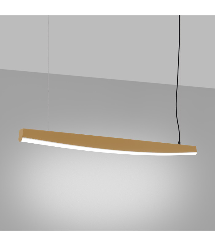 Jorun LED 120cm Bar Pendant Ceiling Light Golden 4000K-3