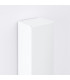 Freya 120cm Flush Wall Lamp White 1x GU10-4
