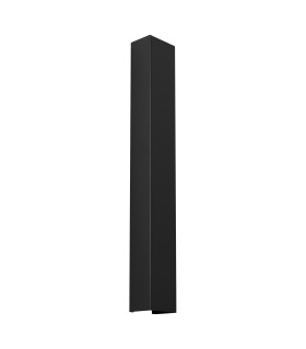 Freya 60cm Flush Wall Lamp Black 1x GU10-1