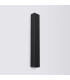 Freya 60cm Flush Wall Lamp Black 1x GU10-2